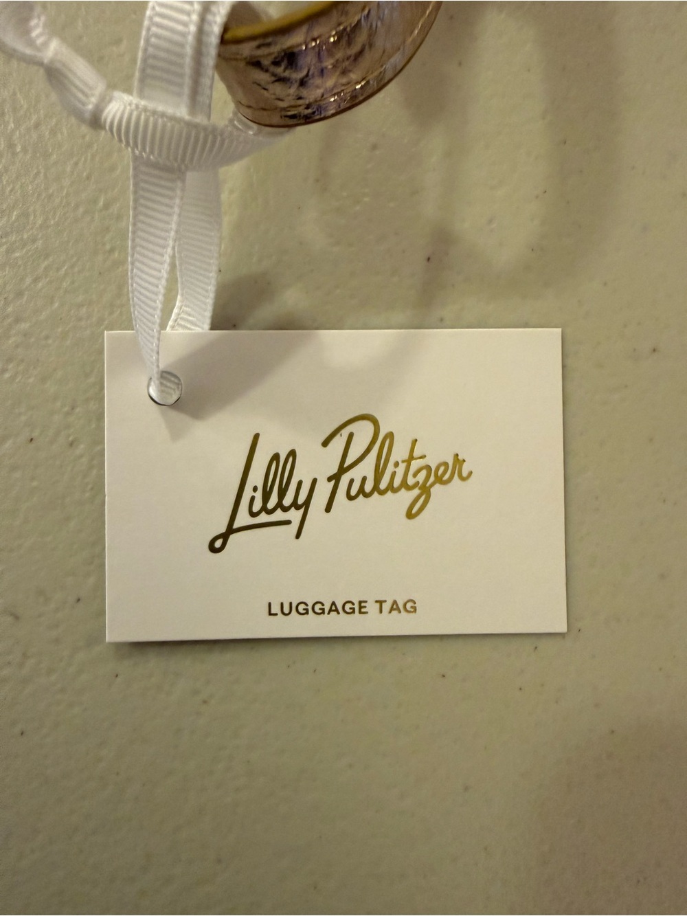 Lilly Pulitzer Zebra Shaped Luggage Tag in ‘Conch Shell Punk Zee Bebe’ - *NWT* - Picture 7 of 8